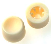 u577 APEM White Push Button Cap for Use with Apem 9600 Series (Sub-Miniature Panel Mount Switch)