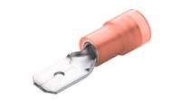 rnd-465-01357 RND RND 465 Red Yes Plug Spade Connector, Spade Connector, 3 x 0.25mm Tab Size