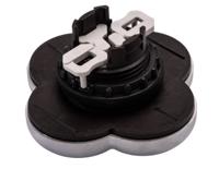 286336-m22-d4-s-x7 Eaton RMQ Titan M22 Series Black Momentary Push Button Head, 22mm Cutout, IP66