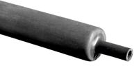 137-457 RS PRO Halogen Free Heat Shrink Tubing, Black 35mm Sleeve Dia. x 100cm Length 3:1 Ratio