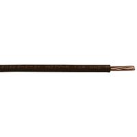 836-0921 RS PRO Black 10mm² Hook Up Wire, 8 AWG, 7/1.34 mm, 100m, PVC Insulation