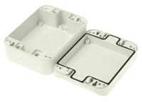 230090000 OKW StarCASE Series Grey ABS Enclosure, IP66, Grey Lid, 120 x 90 x 50mm