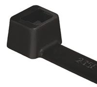 111-60510-lk5-pa66-bk HellermannTyton Cable Tie, 535mm x 13.2 mm, Black Polyamide 6.6 (PA66), Pk-50