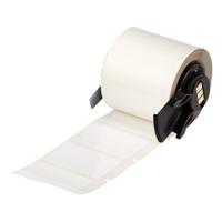 m6-31-423 Brady B-423 Black on White Cable Labels, 38.10 mm Width, 25.40mm Label Length, 38.1mm Label Width
