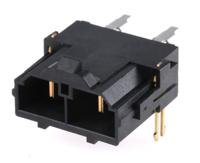 42820-2223 Molex Mini-Fit Sr Series Right Angle Through Hole PCB Header, 2 Contact(s), 10 mm Pitch, 1 Row, Shrouded