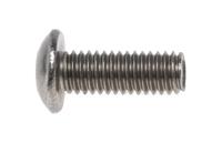 183-8597 RS PRO Stainless Steel Hex Socket Button Screw, ISO 7380, M3 x 8mm