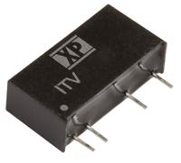 itv1212sa XP Power ITV DC-DC Converter, 12V dc/ 83.3mA Output, 10.8 → 13.2 V dc Input, 1W, Through Hole, +105°C Max Temp