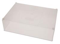 105576 Raaco 12 Cell Transparent PP Compartment Box, 47mm x 109mm x 157mm