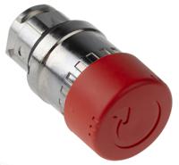 zb4bs834 Schneider Electric Harmony XB4 Series, Twist Release, Emergency Stop Push Button Head
