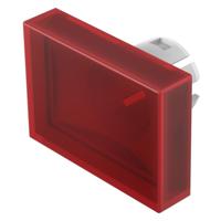 61-93362 Indicator Lens Rectangle Style, Red, 21.5 Long
