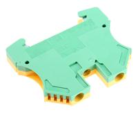 1010200000 Weidmuller  WPE Series Green/Yellow, 0.5 → 10mm², Single-Level, Screw Termination, ATEX