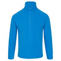3200-blue-l Orn 3200 Blue 100% Polyester Fleece Jacket L