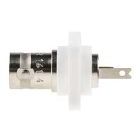 r141410000w Radiall R141 Series, Jack Flange Mount BNC Connector, 50Ω, Solder Termination, Straight Body