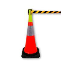 221-7867 RS PRO Yellow/Black ABS Retractable Barrier, 3m, Yellow/Black Tape