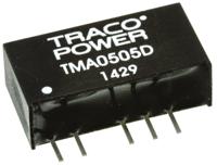 tma-0505d TRACOPOWER TMA DC-DC Converter, ±5V dc/ ±100mA Output, 4.5 → 5.5 V dc Input, 1W, Through Hole, +85°C Max Temp