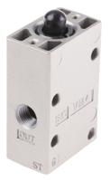 vm430-01-00 SMC Basic 3/2 Pneumatic Manual Control Valve VM400 Series, Rc 1/8, 1/8in, III B