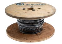 25384-bk005 Alpha Wire Xtra-Guard 2 Performance Cable Control Cable, 4 Cores, 0.81 mm² 18 AWG, Screened, 30 m, Black Polyvinyl