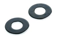 122-4381 RS PRO Bright Zinc Plated Steel Plain Washers, M10, BS 4320