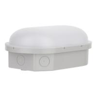 146041 Bailey Electric & Electronics bv Oval LED Bulkhead Light, 4.5-7.5 W, 220 - 240 V, , Lamp Supplied, IP54, LED Bulkhead