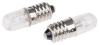 104-733 RS PRO Red LED Indicator Lamp, 220/250V, E10 Base
