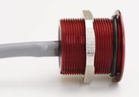 259-1144 RS PRO Illuminated Piezo Switch, Momentary (NO), SPST, IP69, Flexible Wire, 200mA, -20 → +75°C Red
