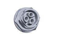 dm-03pmfs-qc801p Amphenol Industrial Circular Connector, 3 Contacts, Push Pull, Plug, Male, IP68, X-LOK Series