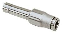 3866-10-12 Legris LF3800 Series Straight Tube-to-Tube Adaptor, Push In 10 mm to Push In 12 mm, Tube-to-Tube Connection Style