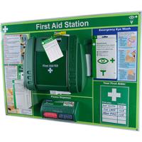 222-3785 RS PRO First Aid Station for 100+ Person/People, Wall Mounted