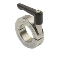 lv-mcl-30-ss Ruland Shaft Collar, One Piece, Quick Clamp, Bore 30mm, OD 54mm, W 15mm, 303 Stainless Steel