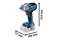 06019k4002 Bosch 1/2 in 18V, 4Ah Impact Wrench