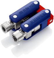 00-11-06-v03 Knipex Diecast Zinc 9-way Control Cabinet Key, 5 → 11 mm Capacity