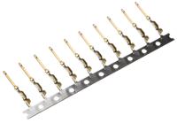 481-471 RS PRO Male Crimp D-sub Connector Contact, Gold, Tin Plug, 28 → 24 AWG