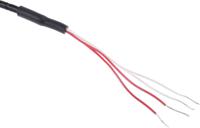 123-5600 RS PRO PT100 RTD Sensor, 6mm Dia, 50mm Long, 4 Wire, Probe, Class B +250°C Max