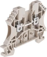 1020000000 Weidmuller  WDU Series Dark Beige, 2.5mm², Single-Level, Screw Termination