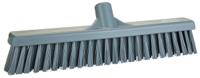 317488 Vikan Broom, Grey With PET Bristles