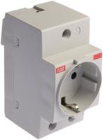 2csm210000r0721-m1175 ABB M1175 Grey 1 Gang Plug Socket, 16A, Type F - German Schuko, Indoor Use