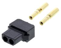 m80-8980205 HARWIN Datamate Connector Kit Containing 2 way SIL Female Shell, Crimps