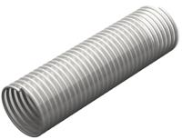 336-816 RS PRO PVC, Flexible Tube, 63.5mm ID, 71.9mm OD, Clear, 10m
