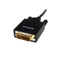 mdp2dvimm6 StarTech.com Mini DisplayPort to DVI Adapter, 1.8m Length - 1920 x 1200 Maximum Resolution