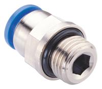 235-1200 RS PRO PC Series Threaded-to-Tube, Push In 6 mm to M6, Threaded-to-Tube Connection Style