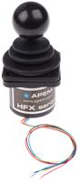 hfx-10s12-034 CH Products 2-Axis Hall Effect Joystick Lever, Hall Effect, IP65, IP68 5V dc