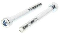 483-8360 RS PRO Bright Zinc Plated Steel Hex Socket Cap Screw, DIN 912, M6 x 60mm