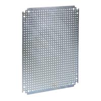 nsymf33 Schneider Electric PanelSeT Series Perforated Mounting Plate, 300mm H, 300mm W for Use with Enclosures