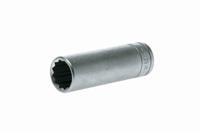 m120618-c Teng Tools 1/2 in Drive 18mm Deep Socket, 12 point, 79 mm Overall Length