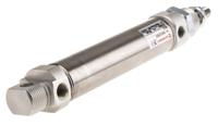 rm8025m80 Norgren Pneumatic Roundline Cylinder - 25 mm Bore, 80 mm RM 802 Series, Double Acting Acting