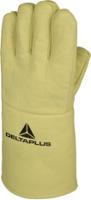 terk500 Delta Plus TERK500 Yellow Work Gloves, Size One Size