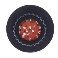 tn7s16-0213p1l-192900-0583 ITT Cannon Circular Connector, 15 Contacts, Panel, Standard Connector, Socket, Male, IP67, Trident Neptune Series