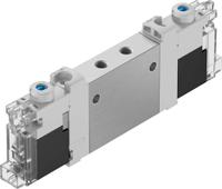 vuvg-lk10-b52-t-m5-1h2l-s Festo 5/2 Solenoid Valve - Solenoid/Solenoid Metric M5 VUVG Series 24V dc, 8042540