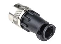 192990-5400 ITT Cannon Circular Connector, 8 Contacts, Cable, Standard Connector, Plug, Male, IP65, Trident Ringlock Series