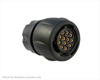 uts6gn1412s Souriau Sunbank by Eaton Circular Connector, 12 Contacts, Cable, Standard Connector, Socket, Female, IP68, IP69K, UTS